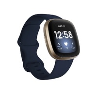 Fitbit Versa 3 Gold AL Blue Band - Good (Refurbished)