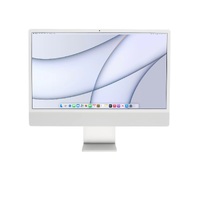 iMac 24"(2021)/M1(Two Ports)/7C GPU/16GB/256GB SSD Silver-Excellent (Refurbished)