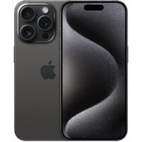 Apple iPhone 15 Pro 128GB Black Titanium (Dual eSim) - Good (Refurbished)
