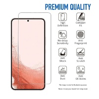 Premium Tempered Glass Screen Protector for Samsung - Clear (Brand New)